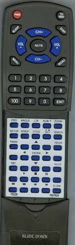 PROTRON RTPDV228 Replacement Remote