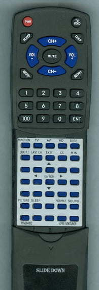 GFM PDV28420C Replacement Remote