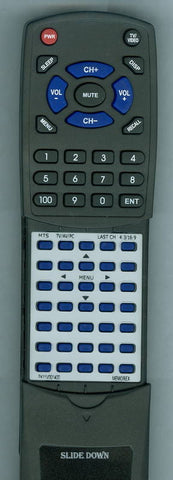 MEMOREX PK11V001400 Replacement Remote