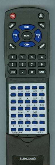 PROSCAN RTPLDED5030ACRK Replacement Remote