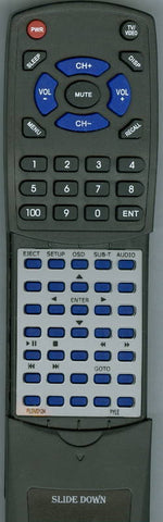 PYLE RTPLDVD124 Replacement Remote