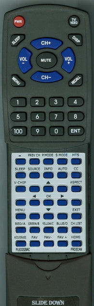 PROSCAN 4B PRO Replacement Remote