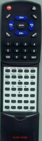 PROTRON PLTV3750 Replacement Remote
