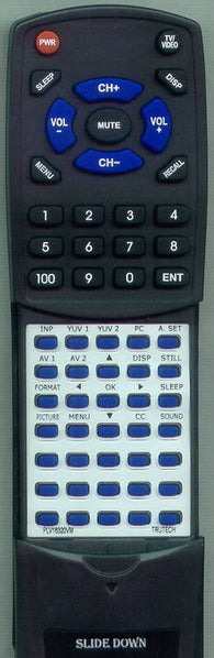 TRUTECH PLV16320VM Replacement Remote