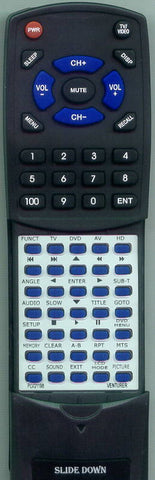 VENTURER PLV21198 Replacement Remote