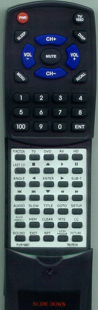TRUTECH PLV31199S1W Replacement Remote