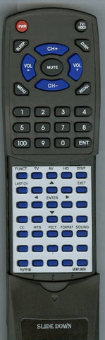 VENTURER RTPLV76198 Replacement Remote