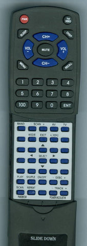 PO RTPMD85CM Replacement Remote