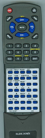 JVCINSERT RTPQ11374P7 Replacement Remote