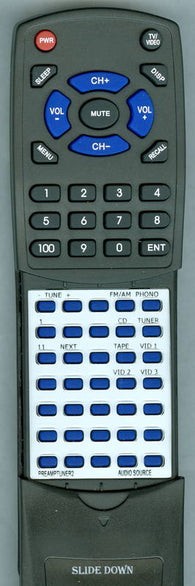 AUDIOSOURCE RTPREAMPTUNER2 Replacement Remote
