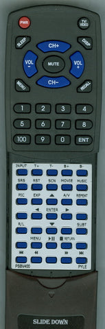 PYLE RTPSBV400 Replacement Remote