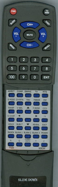 NORCENT PT4235 Replacement Remote