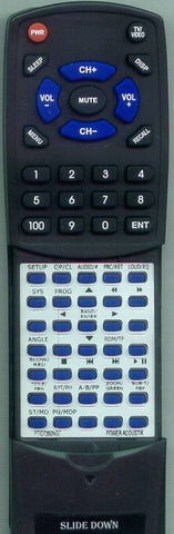 PO RTPTID7350NGT Replacement Remote