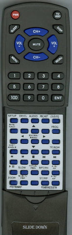 POWERACOUSTIK PTID8310NRB Replacement Remote