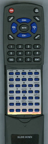 AUDIOVOX PVD80 Replacement Remote