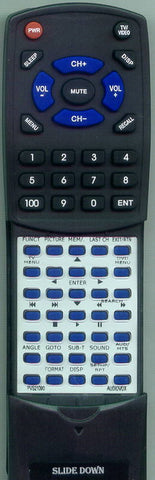 AUDIOVOX RTPVS21090 Replacement Remote