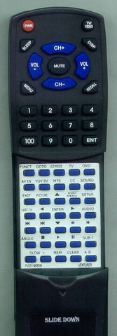 VEN RTPVS31190S5W Replacement Remote