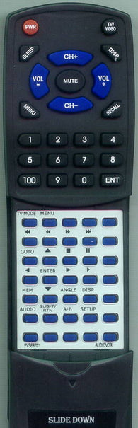 AUDIOVOX PVS69701E Replacement Remote