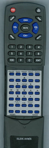 AUDIOVOX PVS72901BLUE Replacement Remote