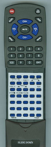 PIONEER CUPD047 Replacement Remote