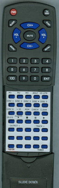 PIONEER CUPD049 Replacement Remote