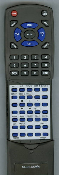 PIONEER CUPD066 Replacement Remote