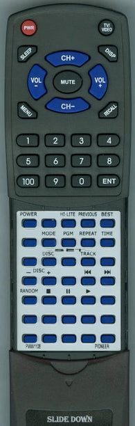 PIONEER PD-F605 Replacement Remote