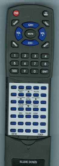 PIONEER FHX-721BT Replacement Remote
