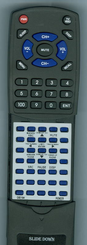 PIONEER DEH5400BT Replacement Remote Control