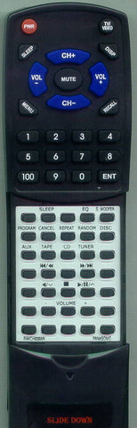 PANASONIC SCAK75 Replacement Remote