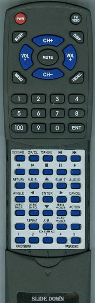PANASONIC DVDCV50 Replacement Remote
