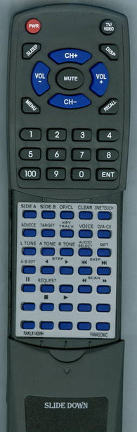 PANASONIC RTRAKLX140WH Replacement Remote