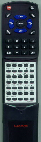 PANASONIC RXDT75 Replacement Remote
