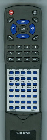 PANASONIC RXD5660 Replacement Remote