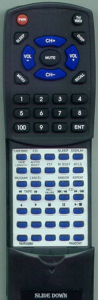PANASONIC RXDS45 Replacement Remote