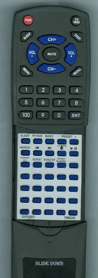 PANASONIC RAK RX928WK Replacement Remote