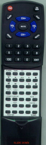 TECHNICS RSTR373 Replacement Remote