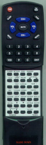 TECHNICS SA-GX550 Replacement Remote