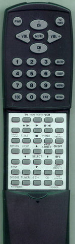 TECHNICS SAAX610 Replacement Remote