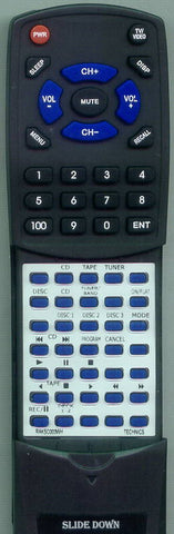 TECHNICS SACH655 Replacement Remote