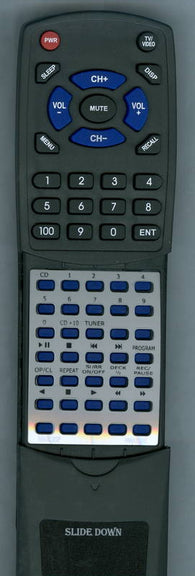 PANASONIC RTRAKSC302P Replacement Remote