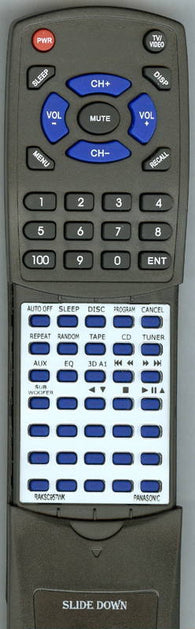 PANASONIC SCAK24 Replacement Remote