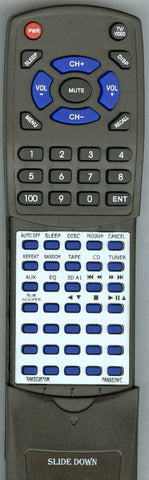 PANASONIC SCAK29 Replacement Remote
