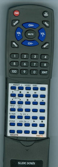 PANASONIC RTRAKSG301PM Replacement Remote