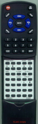 PANASONIC SAH82 Replacement Remote