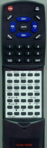 TECHNICS SLMC300 Replacement Remote
