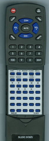 TECHNICS SL-PD807 Replacement Remote