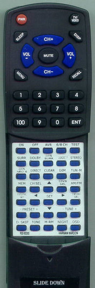 HK RTRB18D00 Replacement Remote