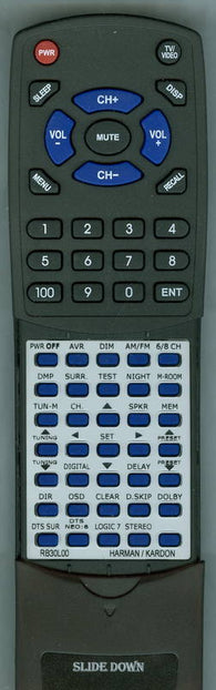 HK RTRB30L00 Replacement Remote