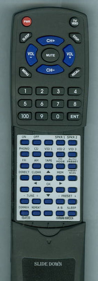 HK RTRB46C00 Replacement Remote